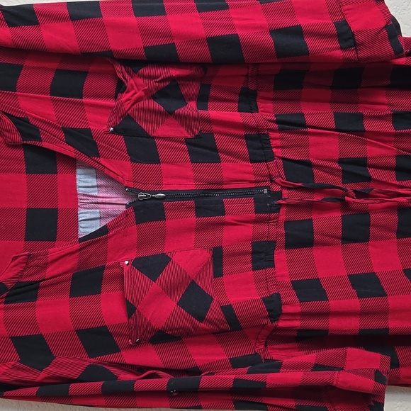 Torrid Mini Challis Zip-Front Shirt Dress - Picture 5 of 7